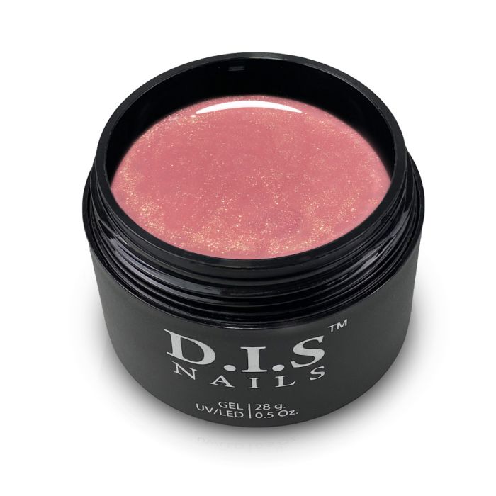 Гель камуфлюючий  D.I.S Nails Hard Dusty Shimmer 28г