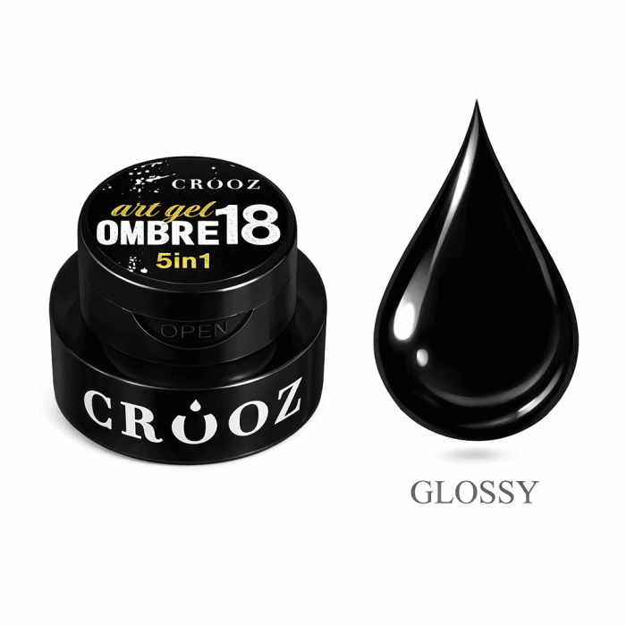 Гель Crooz для омбре 5в1 Art gel ombre 18