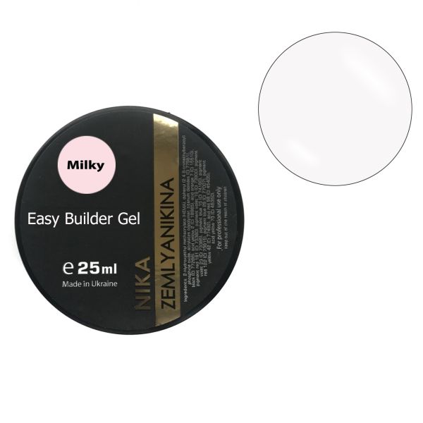 Однофазный жидкий гель Nika Zemlyanikina Easy Milky Gel 30мл