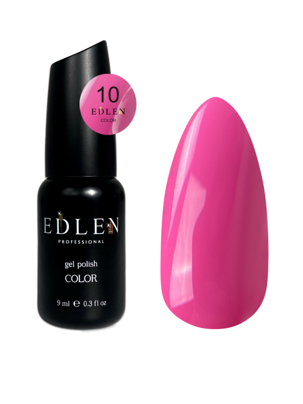 Гель-лак Edlen Color 9мл 010 розовый