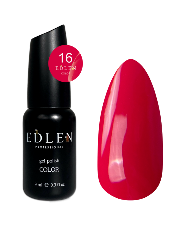 Гель-лак Edlen Color 9мл 016 ягодный