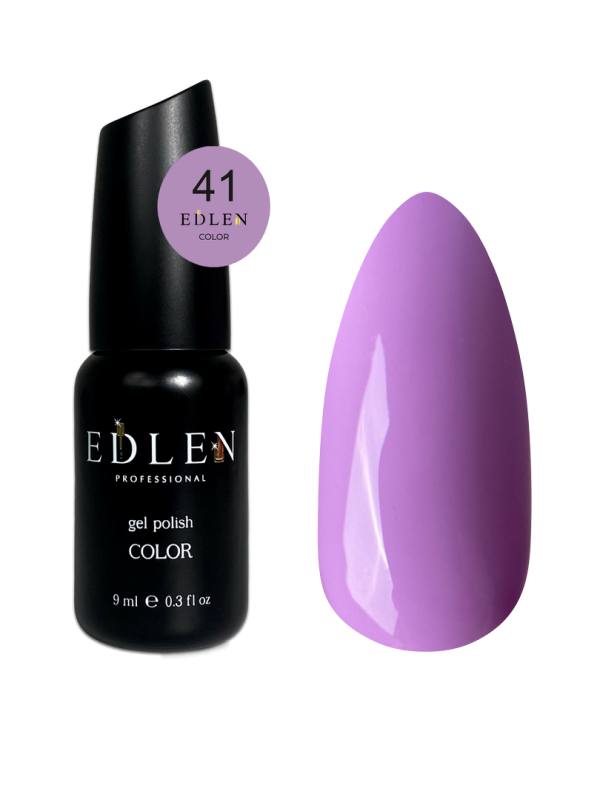 Гель-лак Edlen Color 9мл 041 ліловий