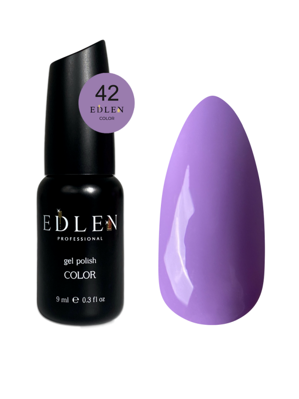 Гель-лак Edlen Color 9мл 042 лиловый