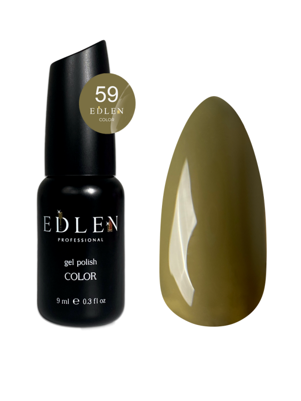 Гель-лак Edlen Color 9мл 059 болотный