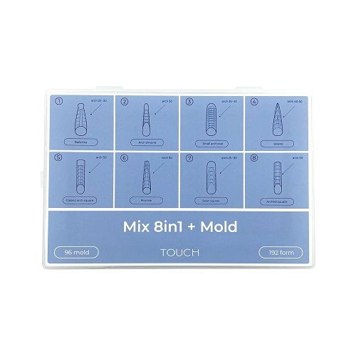 Верхние формы Touch  Mix 8in1+mold, 288шт