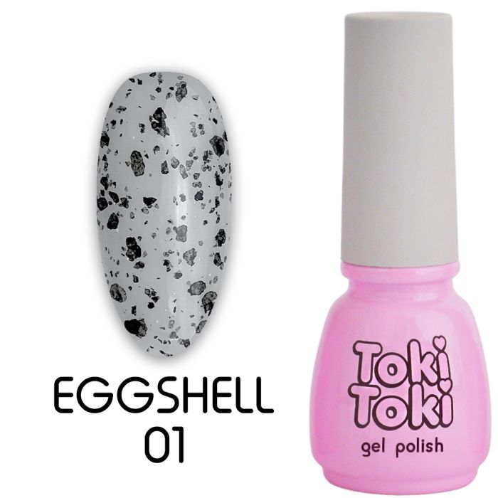 Гель-лак Toki-Toki EggShell 5мл EG01 