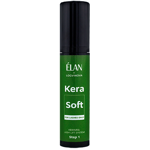 ELAN x Logvinova Kera Soft для ламінування вій, Склад 1, 10 мл