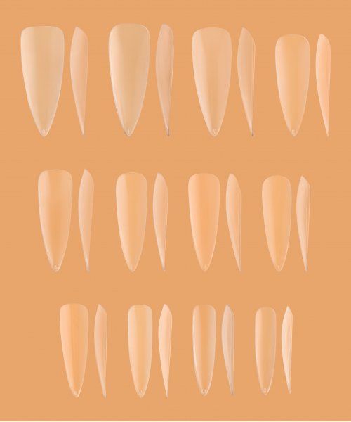 Верхні форми для моделювання нігтів EXTRA LONG STILETTO (240 шт)  
