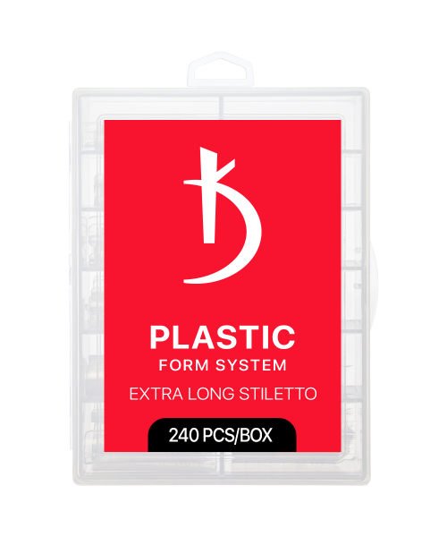 Верхні форми для моделювання нігтів EXTRA LONG STILETTO (240 шт)  