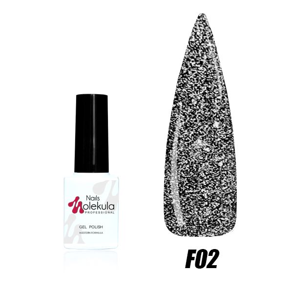 Гель лак Molekula Светоотражающий Flash effect collection 6 ml №F002