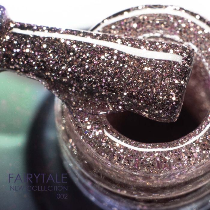 Гель-лак Komilfo Fairytale Cat Eye 002 (рожеве золото світловідбивне котяче око), 8 мл
