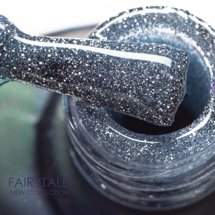 Гель-лак Komilfo Fairytale Cat Eye 005 (ніжно-блакитне світловідбивне котяче око), 8 мл