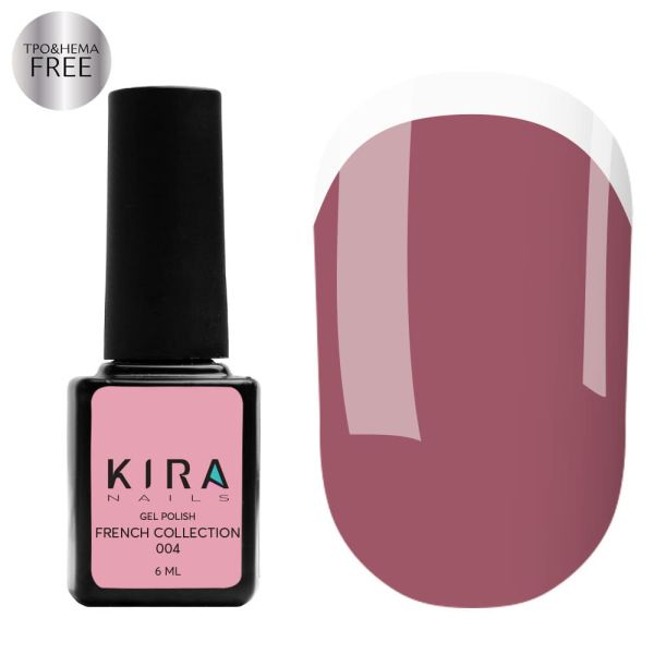 Гель-лак Kira Nails French 04, 6мл