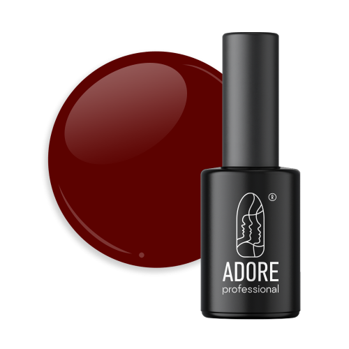 Гель-лак Adore 495 mahogany  глубокий махагоновый 8мл