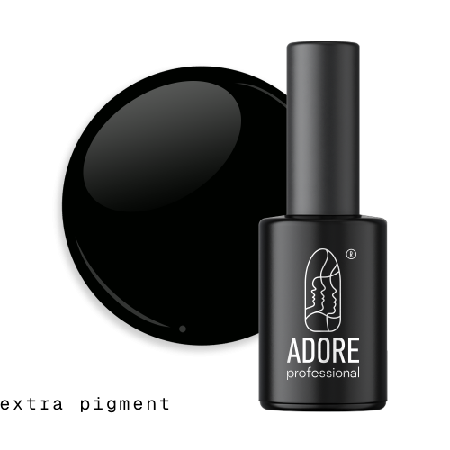 Гель-лак Adore 500  green black темний бутилочно-зелений 8мл