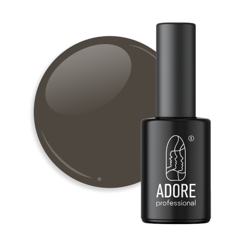 Гель-лак Adore 507  basalt пыльный серый 8мл