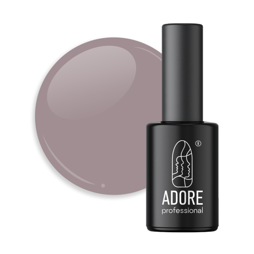 Гель-лак Adore 513 sensual  серо-лиловый светлый 8мл