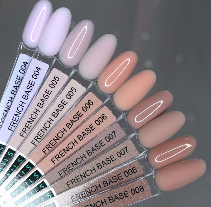 База Kira Nails French Base 007 холодна світло-коричнева 15мл