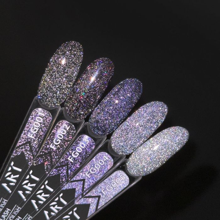 Гель-лак світловідбивний ART Flash Gel Polish №FG003, 6 мл
