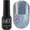 Гель-лак світловідбивний ART Flash Gel Polish №FG004, 6 мл