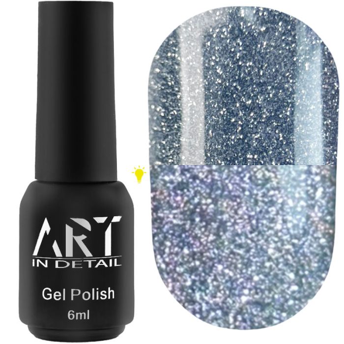 Гель-лак світловідбивний ART Flash Gel Polish №FG004, 6 мл