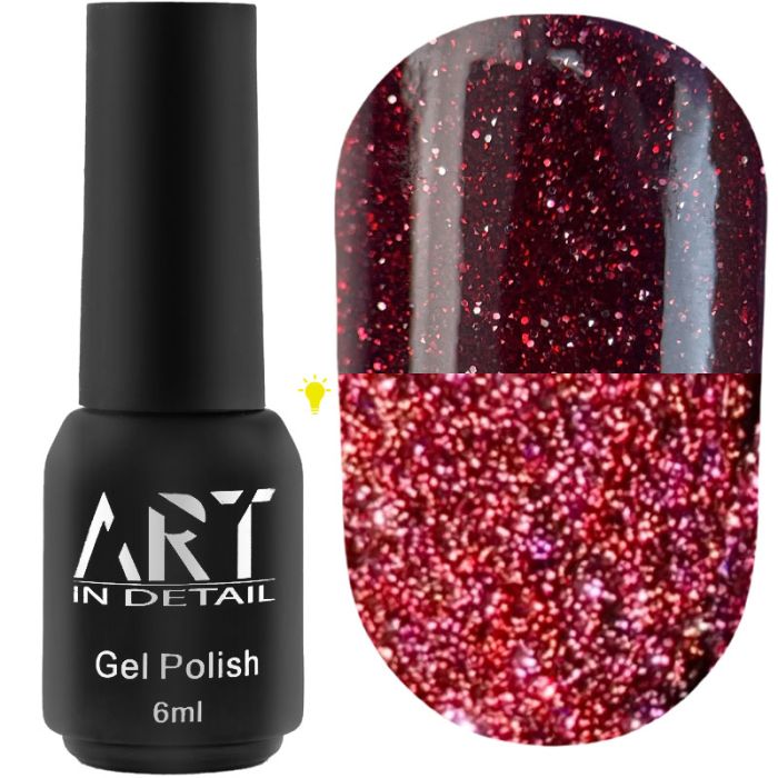 Гель-лак світловідбивний ART Flash Gel Polish №FG007, 6 мл