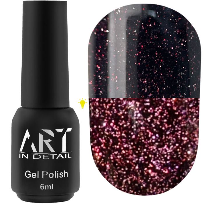 Гель-лак світловідбивний ART Flash Gel Polish №FG009, 6 мл