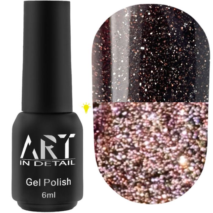 Гель-лак світловідбивний ART Flash Gel Polish №FG010, 6 мл