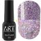 Гель-лак світловідбивний ART Flash Gel Polish №FG012, 6 мл