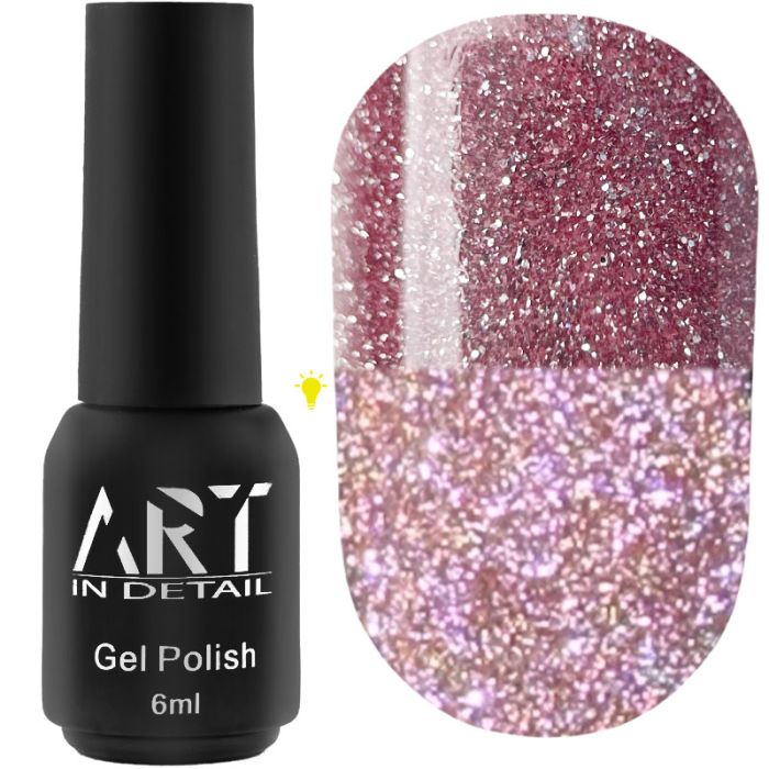 Гель-лак світловідбивний ART Flash Gel Polish №FG013, 6 мл