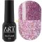 Гель-лак светоотражающий ART Flash Gel Polish №FG014, 6 мл