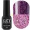 Гель-лак світловідбивний ART Flash Gel Polish №FG017, 6 мл