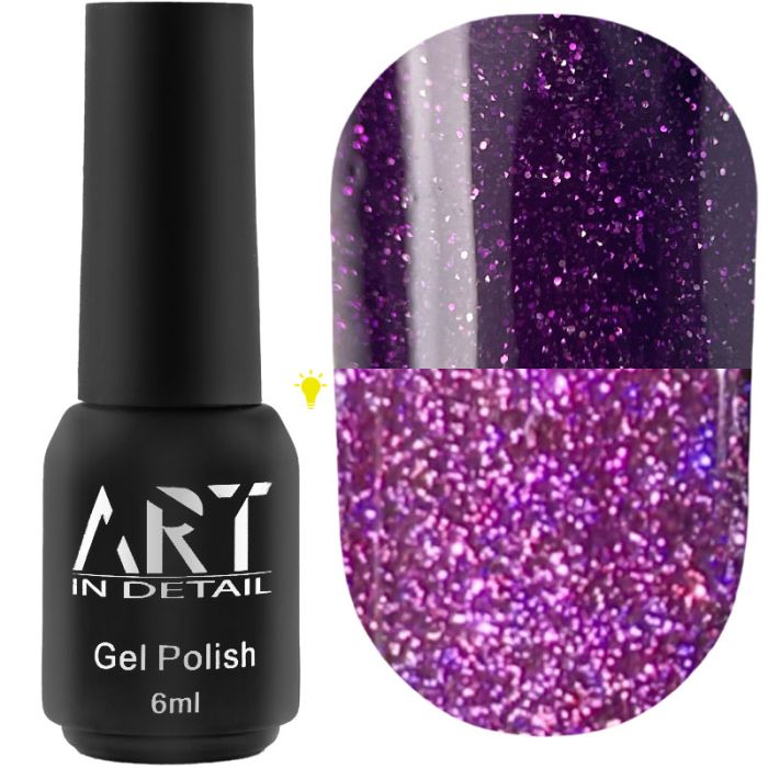 Гель-лак світловідбивний ART Flash Gel Polish №FG018, 6 мл