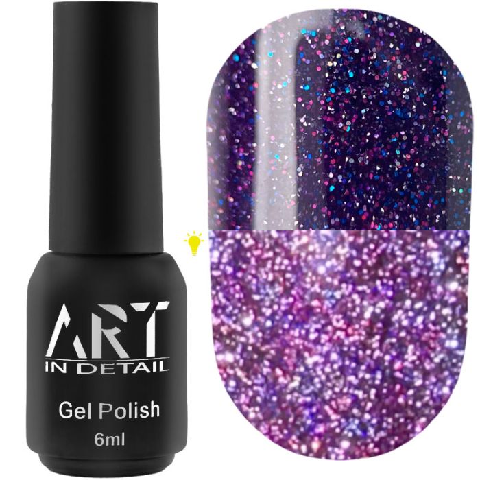 Гель-лак світловідбивний ART Flash Gel Polish №FG019, 6 мл