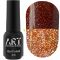 Гель-лак світловідбивний ART Flash Gel Polish №FG021, 6 мл