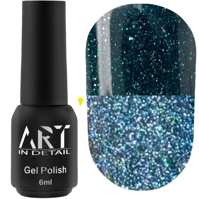 Гель-лак світловідбивний ART Flash Gel Polish №FG023, 6 мл