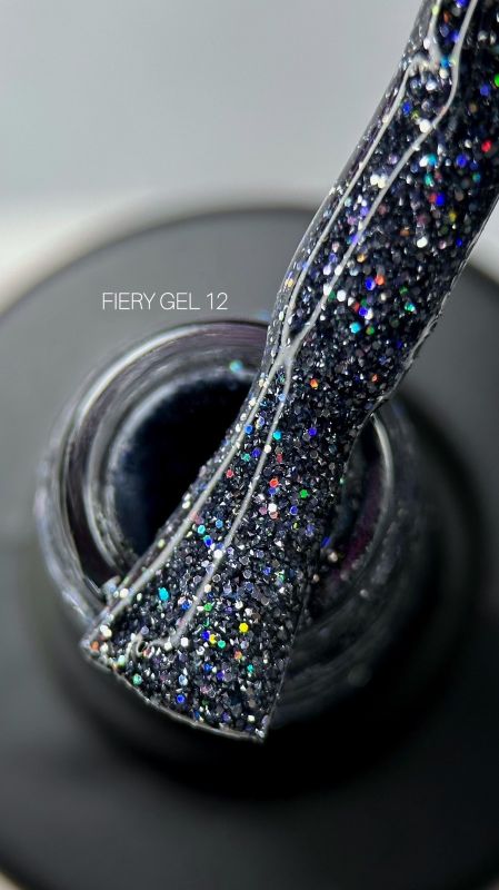 Гель-лак светоотражающий SAGA Fiery Gel 12 9мл