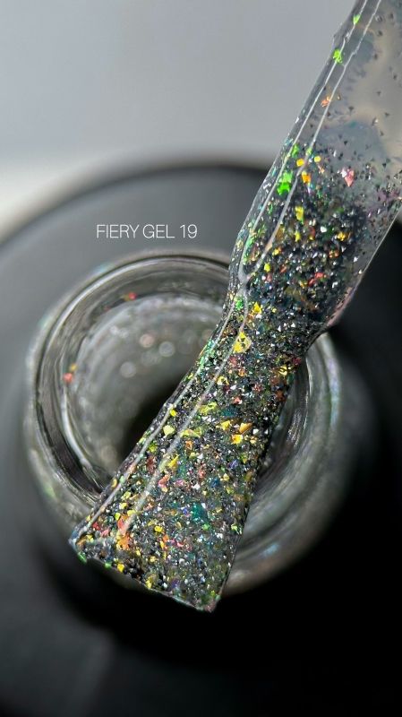 Гель-лак світловідбиваючий SAGA Fiery Gel 19 9мл
