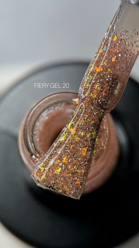 Гель-лак світловідбиваючий SAGA Fiery Gel 20 9мл