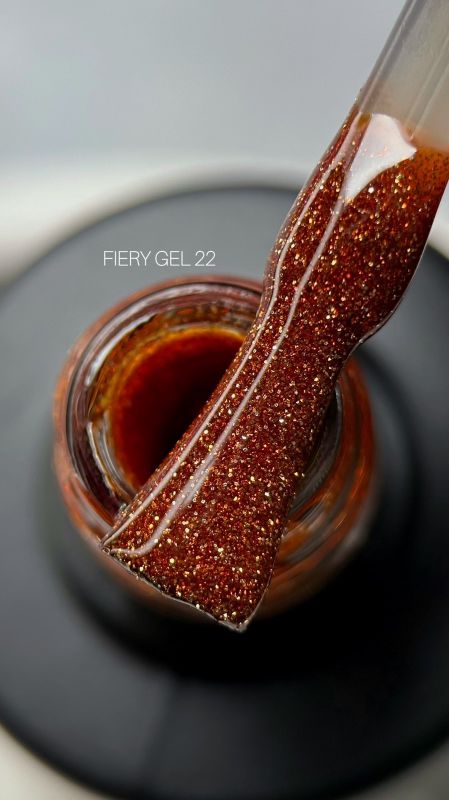 Гель-лак світловідбиваючий SAGA Fiery Gel 22 9мл