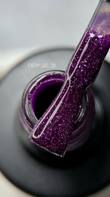 Гель-лак світловідбивний Saga Fiery Gel 9мл 26