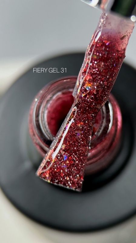 Гель-лак світловідбиваючий SAGA Fiery 9 мл 31