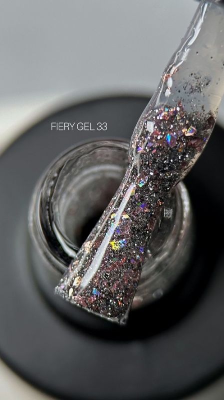 Гель-лак світловідбиваючий SAGA Fiery 9 мл 33