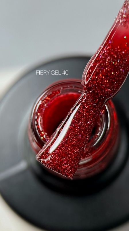 Гель-лак світловідбивний SAGA Fiery Gel 40 9мл