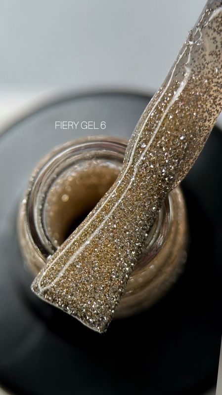 Гель-лак светоотражающий SAGA Fiery Gel 06 9мл