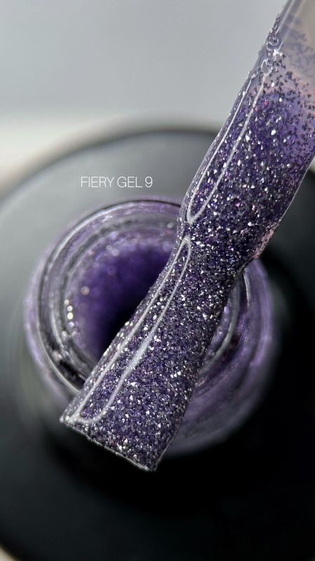 Гель-лак светоотражающий SAGA Fiery Gel 09 9мл