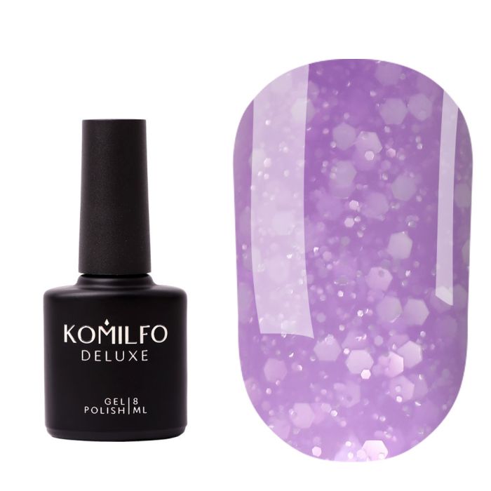 Кольорова база Komilfo Flakes Base 003, 8мл