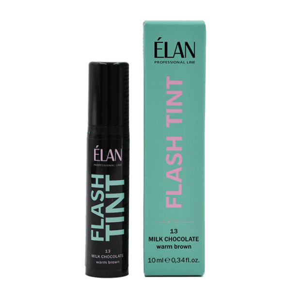 Краска для бровей Elan Flash Tint 13 Milk Chocolate warm brown 10мл