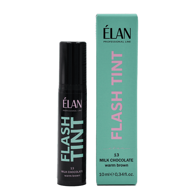 Фарба для брів Elan Flash Tint 13 Milk Chocolate warm brown 10мл