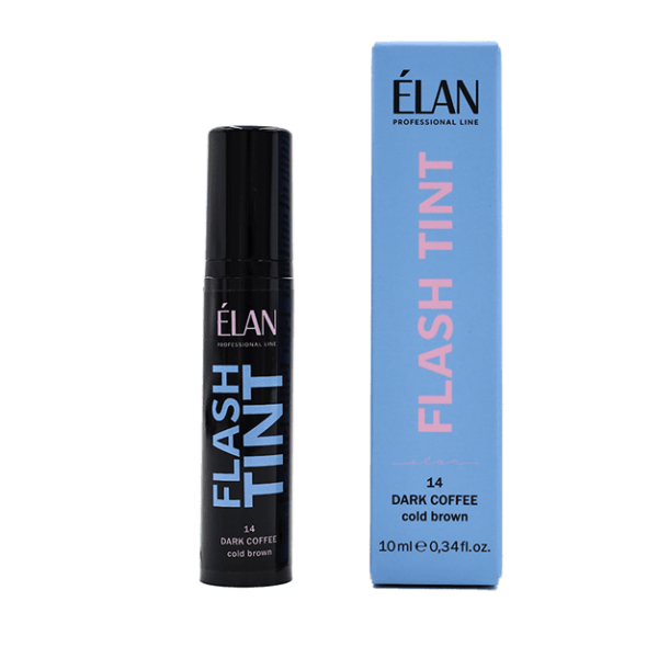 Краска для бровей Elan Flash Tint 14 Dark Coffee 10мл
